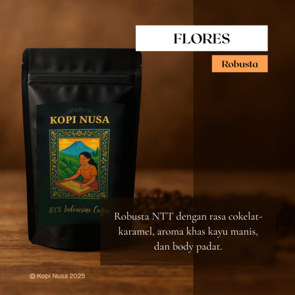 Robusta Flores - Ground (200gr)